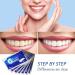 Bright White Teeth Whitening Strips - 28 Tooth Bleaching Stripes for Yellow Teeth with Mint Flavor - International Shipping Available - Buy Online on GoSupps.com
