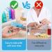 Zoksi Monthly Pill Organizer - 4 Times a Day, 30 Day Pill Box with 32 Compartments - Travel Friendly Medication Organizer - Buy Online on GoSupps.com