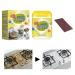 Protective Kitchen Cleaner Kitchen Powder Foam Degreaser | Portable Heavy Oil Stain Powder Cleaner for Kitchen Oil Grease Removal Tosier