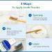 Eco-Dent DailyCare Baking Soda Toothpowder - Minty Fresh Travel Size Toothpaste Powder - Pack of 6, SLS & Fluoride-Free with Minerals and Essential Oils - 2 Oz Ea - Buy Online on GoSupps.com