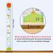 MHJY Height Chart for Kids Height Measure Wall Chart Child Growth Chart Wooden Ruler 7.9'' x 79'' Canvas Height Measurement Hanging Wall Decor for Baby Girls Boys Toddler Bedroom Nursery Cartoon Giraffe - Buy Online on GoSupps.com