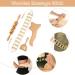 4 in 1 Maderotherapy Wood Massage Set - Anti-Cellulite & Lymphatic Drainage Roller for Relaxation & Stress Relief - Buy Online on GoSupps.com