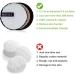 Moully 4PC Washable Slimming Makeup Remover Pads | Reusable Cotton Cleaning Towels | Eco-Friendly Microfiber with Laundry Bag - Buy Online on GoSupps.com