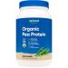 Nutricost Organic Pea Protein Powder (3 LBS) Unflavored - Certified USDA Organic Protein from Plants Vegetarian Friendly Gluten Free Non-GMO