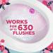 Duck Fresh Discs Toilet Cleaner Twin Pack Refils Sanitising & Descaling Toilet Bowl Gel Kills Germs and Bacteria First Kiss Flowers 72ml - Buy Online on GoSupps.com