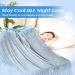 Shop Ailemei Cooling Blanket for Hot Sleepers - Breathable JadeFaser Summer Throw | XL 50x70 | Heat Transfer & Night Sweat Relief - Buy Online on GoSupps.com