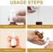 JORTMRD 6-Pack 30ml Empty Glass Nasal Spray Bottles - Refillable Fine Mist Sprayers with Funnel & Blank Labels for Perfume & Salt Water - Buy Online on GoSupps.com