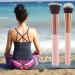 2pcs Face Self Tanning Flat Top Brush & Blending Applicator - Pink - Buy Online on GoSupps.com