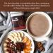 Premium Vegan Raw Spiced Hot Chocolate Cocoa Powder | With Warming Winter Spices | Raw Cacao Cinnamon Nutmeg & Coconut Blossom Sugar | Dairy Free Soya free and Gluten Free | 1 x 175g Tin Can - Buy Online on GoSupps.com