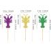 Ercadio 24 Pack Mardi Gras Lobster Cupcake Toppers Mardi Gras Cupcake Picks Mask Cupcake Toppers for Bachelorette Mardi Gras Party Baby Shower Birthday Party Cake Decorations Supplies Pattern-4 - Buy Online on GoSupps.com