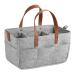 Harilla baby wrap bag made of felt spacious stylish several bags handbag weekend bag organizer for baby products reusable light gray