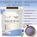 Philosophie Butterfly Boost Superfood Blend - Plant-Based Adaptogen with Butterfly Pea Flower Ashwagandha & Maca Root for Enhanced Brain Function Energy & Digestion - Shop Internationally - Buy Online on GoSupps.com