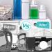 Cbilzxer Airtight Detergent Dispenser with Measuring Cup Washing Powder Storage Box PET Plastic Clear BPA-Free Multi-Purpose Washing Powder Dispenser for Detergent Cereals (2300 ml) 2300ml - Buy Online on GoSupps.com