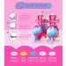Adjustable Toddler Roller Skates (Ages 3-9) | Illuminating Safety | Unicorn Rose Pink | XS-Small (8-11 US Kids) - Buy Online on GoSupps.com