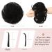 Buy RUWISS Informal Hair Pick - 100% Real Hair Scrunchies for Women | Natural Black - Perfect for All Hair Types - Buy Online on GoSupps.com