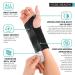 Pure Health Premium Wrist Support Brace - Relieves Pain & Supports Carpal Tunnel, Sprains, Tendonitis - Adjustable Compression for Men & Women (Left, Size L) - Buy Online on GoSupps.com
