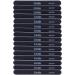Lictin Pack of 16 Professional Nail Files Washable Double Sided Emery Board (100/180 Grit) White 16 Count - Buy Online on GoSupps.com