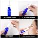 Furuising 6-Pack 10ml Glass Nasal Spray Bottles - Reusable Blue with Labels Nozzles & Funnel for Perfume Essential Oils & Saline Solution - International Shipping Available - Buy Online on GoSupps.com