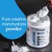 Creatine Monohydrate Powder - Unflavored for Muscle Recovery & Strength | 60 Servings | Supports Fasting & Training | International Shipping - Buy Online on GoSupps.com