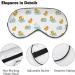 Cartoon Duck Sleep Mask for Women - Soft Light-Blocking Eye Cover with Adjustable Strap - Cozy Eyeshade Blindfold - Buy Online on GoSupps.com