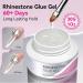 Rhinestone Gel | Strong and Durable Adhesive 30g Gem Glue for Nail Decoration - For Sculpting Women's and Girls' Home Indoor and Outdoor Use Holidays Christmas Birthdays Salon Fabric - Buy Online on GoSupps.com
