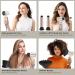PARWIN PRO BEAUTY Air-Sonic Hair Dryer with Diffuser & Auto-Wrap Curlers - High Speed Ionic Blow Dryer with HD-LED Display | Champagne Silver Professional - Buy Online on GoSupps.com
