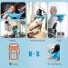 Inflatable Hair Wash Basin for Elderly & Disabled - Foldable Portable Shampoo Solution with Hose & Earplugs - Buy Online on GoSupps.com