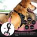 Eyin Dog Seat Belt - 3 in 1 Reflective Elastic Nylon - Universal Fit for All Dog Breeds - 90cm Pink | Safe & Comfortable Car Travel - Buy Online on GoSupps.com