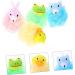Hemoton 4pcs Bath Ball Set | Loofah Shower Scrubber & Sponge for Body Care | Cute Cartoon Bath Puff Tools - Perfect for Relaxing Baths - Buy Online on GoSupps.com