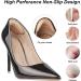Riootlnm Heel Pads - Soft High Heel Grips for Loose Shoes Blister Relief Heel Pain Inserts (Rosy Brown/Black 4 Pairs) for Men & Women - Buy Online on GoSupps.com