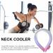 Cooling Neck Wraps Personal Cooling Tube for Hot Weather Wearable Ice Cooling Neck Tubes Hands-Free Neck Bands Coolers Ice Rings Neck Coolers for Hot Weather Hersil Hot Pink - Buy Online on GoSupps.com