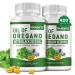 Oil of Oregano with Black Seed Oil - 400 Count Softgels - Aceite De Oregano | Immune Support Digestive Health | Non-GMO Gluten Free 200 Count (Pack of 2)