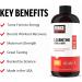 Force Factor L-Carnitine Supplement 3000 mg - Liquid Fat Burner Muscle Recovery Non-GMO Orange Flavor 16 Oz - Buy Online on GoSupps.com