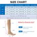 Minghe Zipper Medical Compression Stockings for Women & Men - Knee High Support - 3 Pairs - International Shipping Available - Buy Online on GoSupps.com