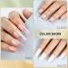 COSCELIA Builder Gel Set - Pink Clear & White UV Gel for Nail Extensions - 6 x 15ML - Perfect for Beginners - DIY Gel Nails - Buy Online on GoSupps.com