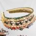 Frcolor Beaded Rhinestone Headband Set for Women and Girls - 7Pcs - Buy Online on GoSupps.com