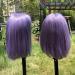 10 Light Purple Bob Wig Lace Front 13x6x1 Lilac Virgin Human Hair Bob Wig - 150% Density - Pre Plucked - Natural Hairline - Can be Colored - 10 Inch - Buy Online on GoSupps.com