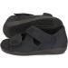 Orthopedic Shoes for Women & Men - Adjustable Width Sandals with Velcro & Insoles | Ortomed Microvelour Black 36-46 EU - Buy Online on GoSupps.com
