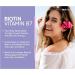 NUI NUTRA Biotin Supplement 10000mcg 150 Capsules - Vegan & Gluten Free for Hair Skin and Nail Support - Buy Online on GoSupps.com