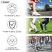 CKeep White Athletic Tape (4 Pack)  45ft Per Roll  Easy to Tear and No Residue  Sport Tape for Strains and Sprains  Hypoallergenic and Breathable Awhite - Buy Online on GoSupps.com