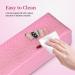 Merterfly Easy to Clean Nail Armrest Pillow for Acrylic Nails - Sturdy PU Leather Hand Rest Cushion Holder in Pink - Cute, Soft, and Waterproof for Nail Tech - Buy Online on GoSupps.com
