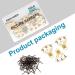 10Pcs Heavy Duty Picture Hangers with Nails - Supports up to 100lbs - Premium Hanging Hardware for Clocks, Mirrors, and House Decoration - Buy Online on GoSupps.com