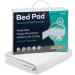 Buy Waterproof Bed Inlay 2-Pack | Guardedsleep Washable Pads for Adults & Children | Reusable Bed Wet Mat - Discrete White - Buy Online on GoSupps.com