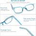 Blue Light Blocking Glasses for Women & Men - Square Design for Eye Protection - Shop Internationally - Buy Online on GoSupps.com