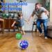 Football 15 cm with Pump - Indoor Sensory Ball for Kids (Aged 2-8) | 3 Pack Toddler Balls with Letters - Perfect for Girls & Boys - Buy Online on GoSupps.com