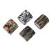 4 Rolls Outdoor Camouflage Self Adhesive Waterproof Duct Camo Duct Tape Waterproof Wrist Non-Woven Fabric Wrapping Paper