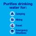 Potable Aqua Water Purification Tablets with PA Plus - Portable Solution for Camping, Hiking, Emergencies & Travel - 100 Tablets - Buy Online on GoSupps.com