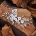 Unicra Silver Hair Jewelry for Weddings | Crystal Headdress & Hair Accessories for Brides & Bridesmaids - Buy Online on GoSupps.com