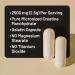 NatureWise Micronized Creatine Monohydrate Pills 2500mg Per Serving - Creatine for Women & Men - Pure Unflavored Supports Lean Muscle Mass Endurance - 60 Capsules 30-Day Supply  - Buy Online on GoSupps.com