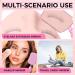 Buy Flexible Large Square Lash Mirror - 260 Rotating Portable Eye Mirror for Eyelash Extensions | Adjustable & Perfect for Lash Techs - Pink - Buy Online on GoSupps.com
